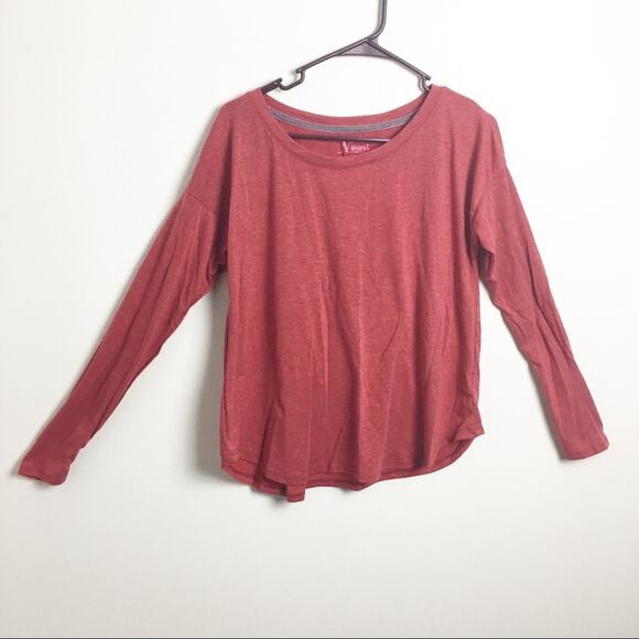 Natural Reflections Long Sleeve Shirt Red Small - Picture 1 of 10